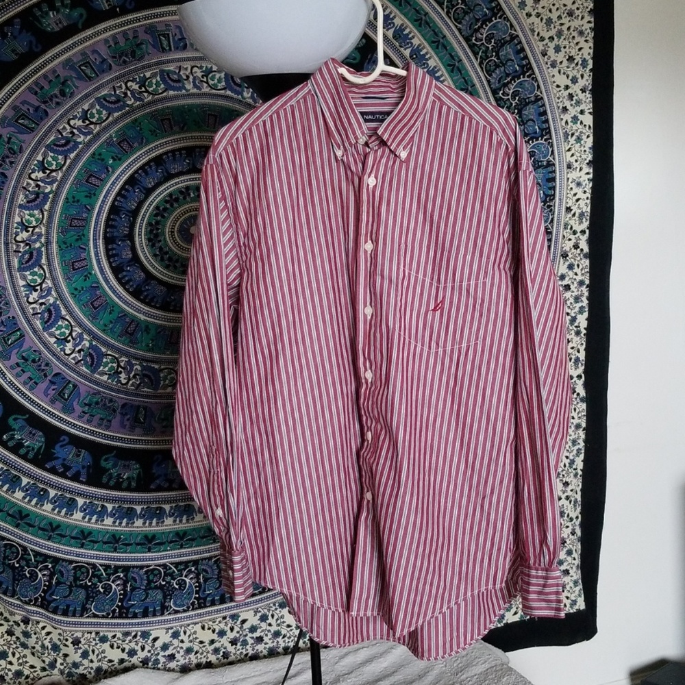 Nautica Striped Buttondown